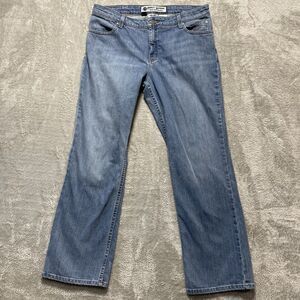 Harley Davidson Jeans Women's 12P Blue Denim Boot Cut Biker Motorcycle 34x29